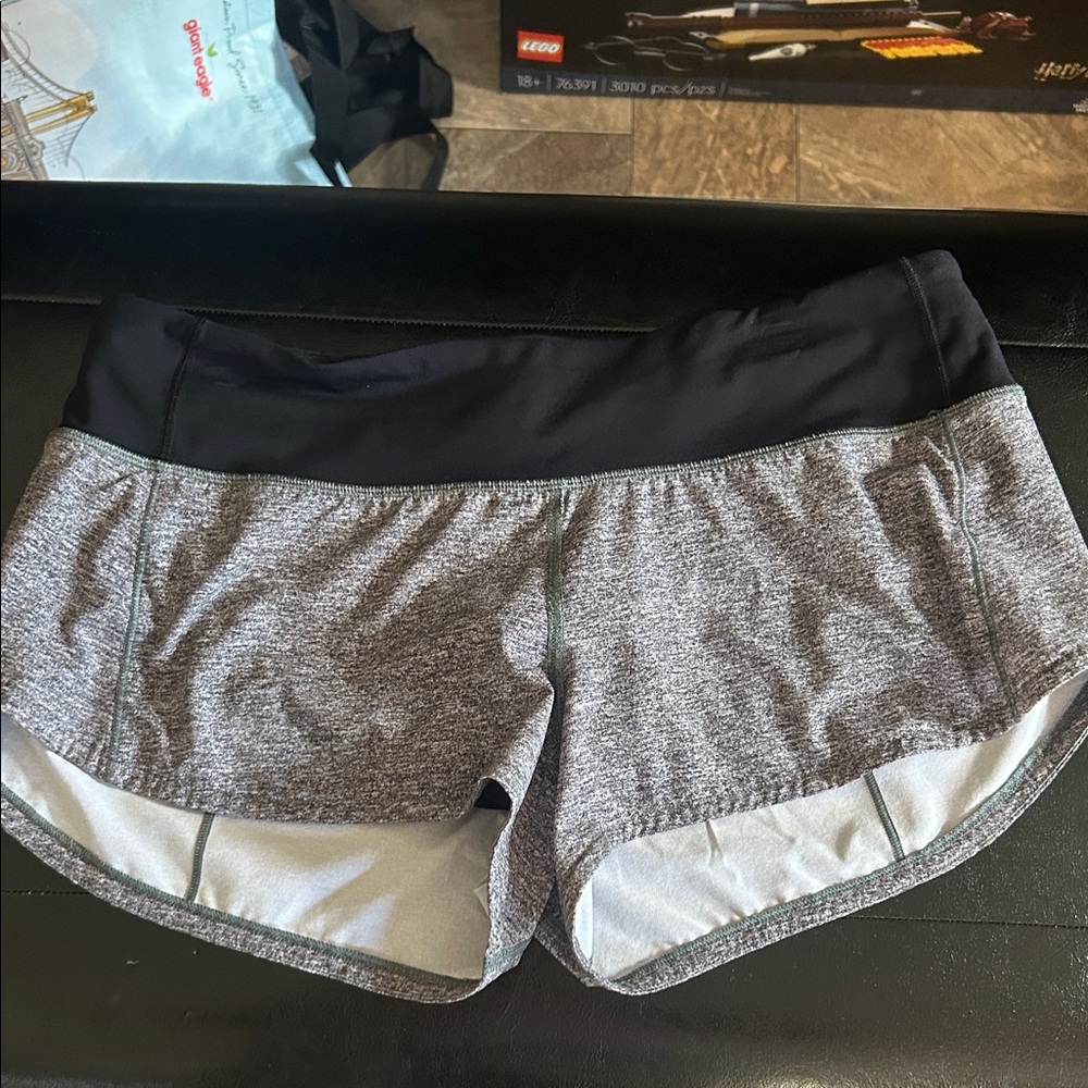 LULULEMON Women's Gray Athletic Shorts